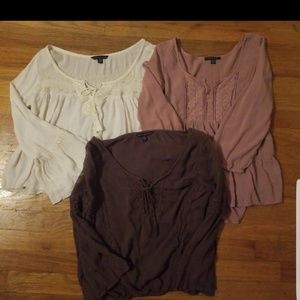 American Eagle Tops Bundle
